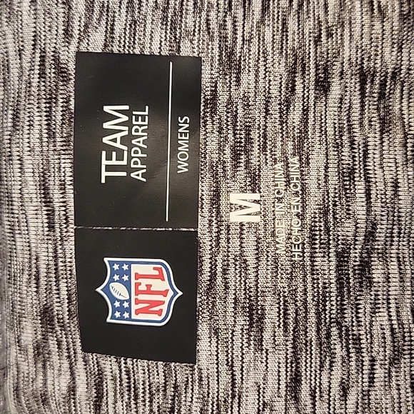 Chicago Bears NFL Team Apparel full zip long sleeve 2 pocket hoodie womens sz M - Picture 8 of 10